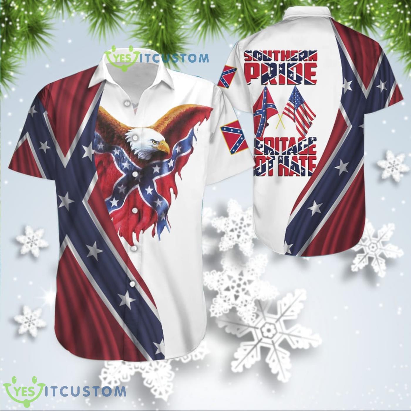 Eagle Heritage Not Hate Hawaiian Shirt Summer Beach Gift 2 Eagle Heritage Not Hate Hawaiian Shirt Summer Beach Gift Product Photo 1