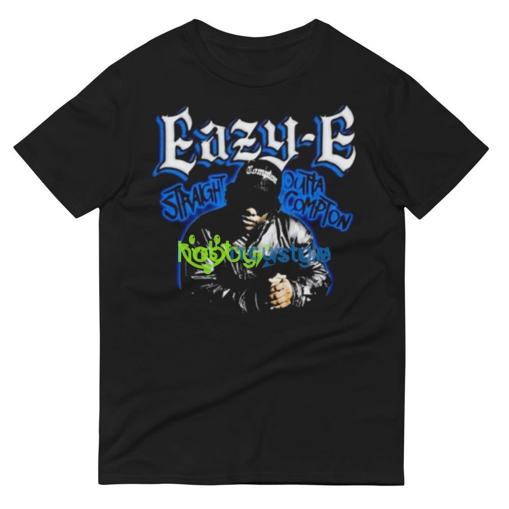 Eazy E Straight Outta Compton Airbrush T Shirt 11 Eazy E Straight Outta Compton Airbrush T Shirt - 980 Lightweight Fashion Short Sleeve T-Shirt