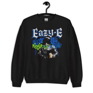 Eazy E Straight Outta Compton Airbrush T Shirt - 18000 Unisex Heavy Blend Crewneck Sweatshirt