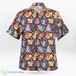 Eeveelutions Seamless Pattern Hawaiian Shirt For Fans Product Photo 2