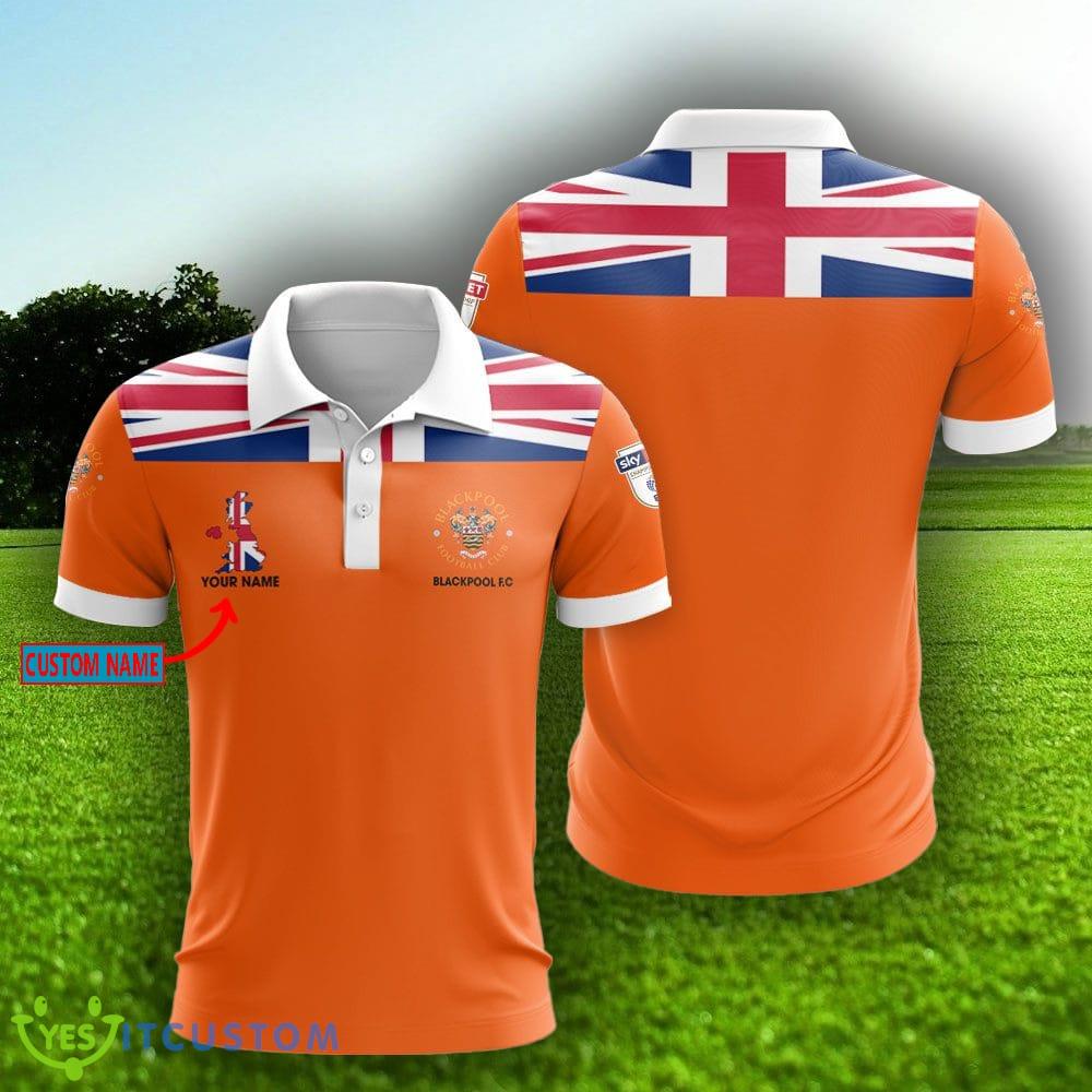 EFL Fans Blackpool FC Logo Polo Golf Shirt Men Women Personalized Name 6 EFL Fans Blackpool FC Logo Polo Golf Shirt Men Women Personalized Name - Blackpool FC Polo Shirt_2