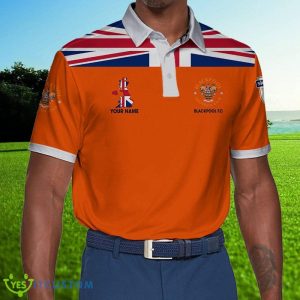 EFL Fans Blackpool FC Logo Polo Golf Shirt Men Women Personalized Name - Blackpool FC Polo Shirt_1