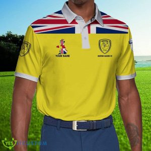 EFL Fans Burton Albion FC Logo Polo Golf Shirt Men Women Personalized Name - Burton Albion FC Polo Shirt_1