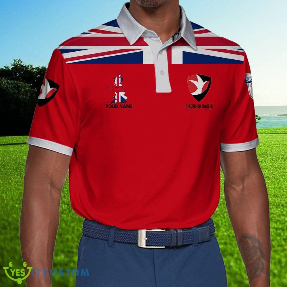 EFL Fans Cheltenham Town FC Logo Polo Golf Shirt Men Women Personalized Name 5 EFL Fans Cheltenham Town FC Logo Polo Golf Shirt Men Women Personalized Name - Cheltenham Town FC Polo Shirt_1