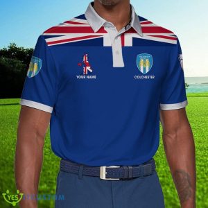 EFL Fans Colchester United Logo Polo Golf Shirt Men Women Personalized Name - Colchester United Polo Shirt_1