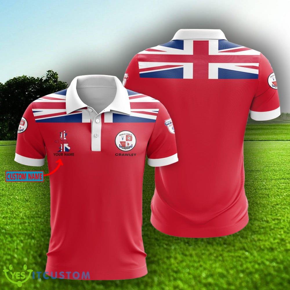 EFL Fans Crawley Town Logo Polo Golf Shirt Men Women Personalized Name 6 EFL Fans Crawley Town Logo Polo Golf Shirt Men Women Personalized Name - Crawley Town Polo Shirt_2