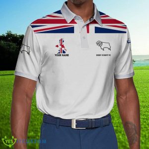 EFL Fans Derby County Logo Polo Golf Shirt Men Women Personalized Name - Derby County Polo Shirt_1