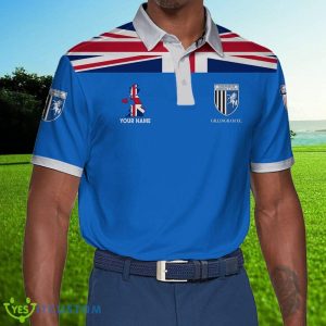 EFL Fans Gillingham Logo Polo Golf Shirt Men Women Personalized Name - Gillingham Polo Shirt_1