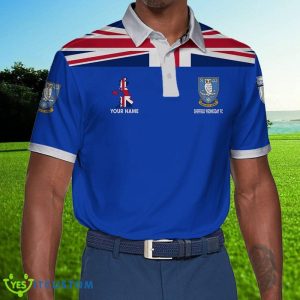 EFL Fans Sheffield Wednesday Logo Polo Golf Shirt Men Women Personalized Name - Sheffield Wednesday Polo Shirt_1