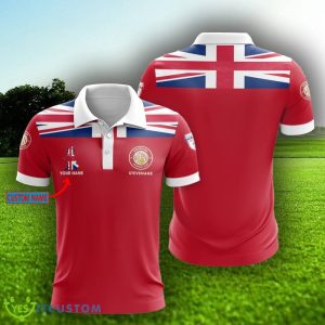 EFL Fans Stevenage Football Club Logo Polo Golf Shirt Men Women Personalized Name - Stevenage Football Club Polo Shirt_2