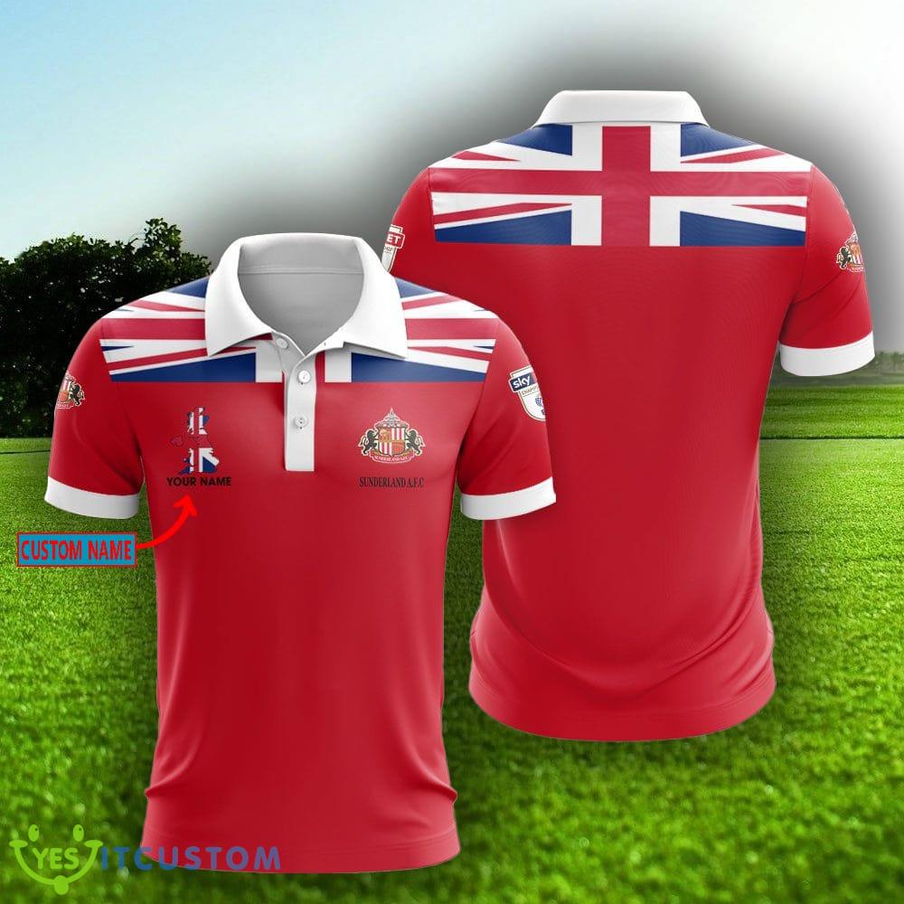 EFL Fans Sunderland AFC Logo Polo Golf Shirt Men Women Personalized Name 6 EFL Fans Sunderland AFC Logo Polo Golf Shirt Men Women Personalized Name - Sunderland AFC Polo Shirt_2