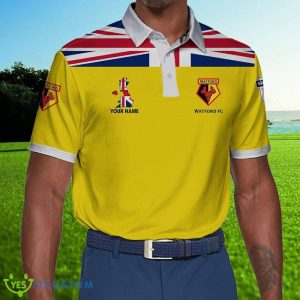 EFL Fans Watford Logo Polo Golf Shirt Men Women Personalized Name - Watford Polo Shirt_1