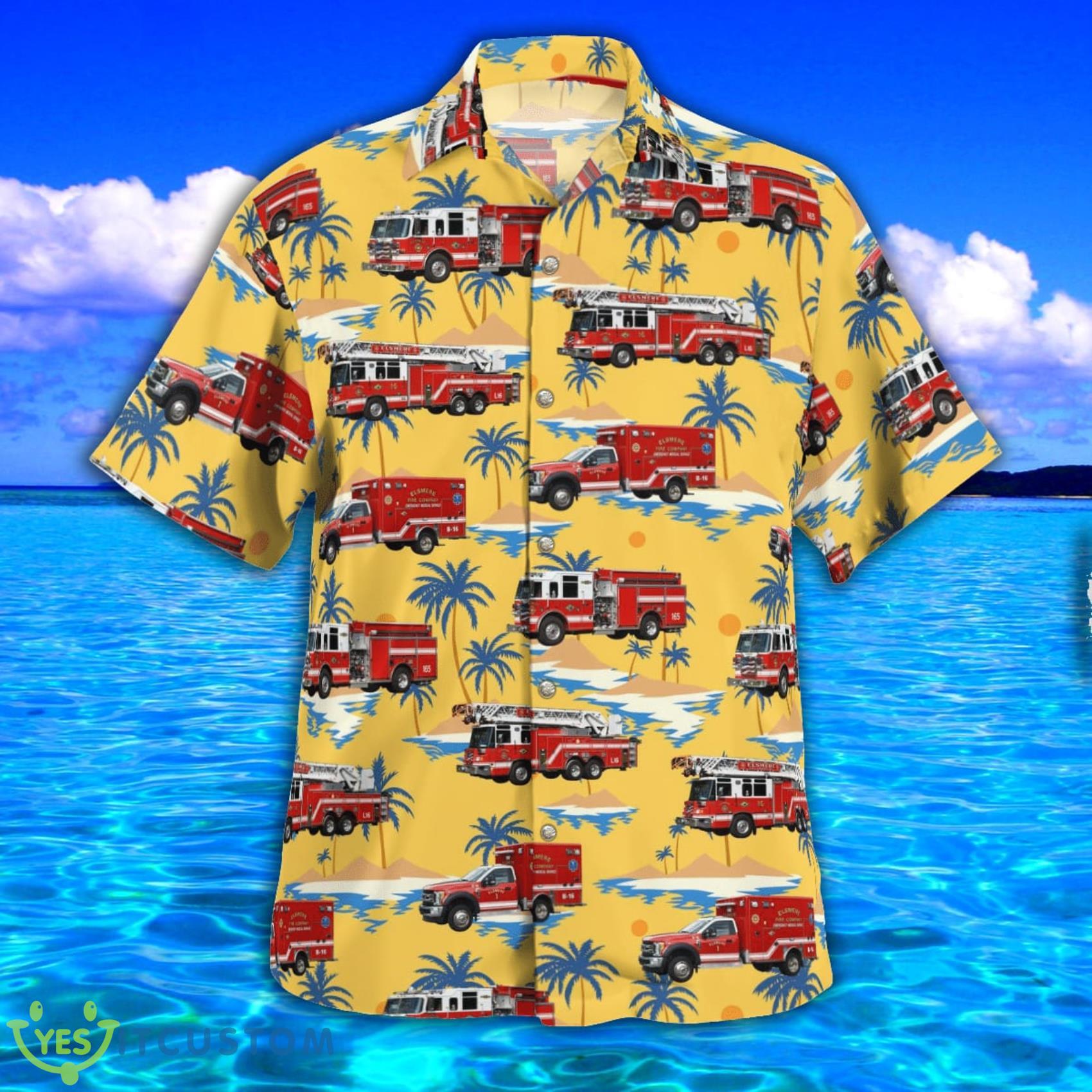 Elsmere Delaware Elsmere Fire Company No.1 Summer Aloha And Beach Short 3 Elsmere Delaware Elsmere Fire Company No.1 Summer Aloha And Beach Short Product Photo 3