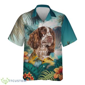 English Springer Spaniel All Print 3D Hawaiian Shirt Best Gift For Dog Lovers Product Photo 2