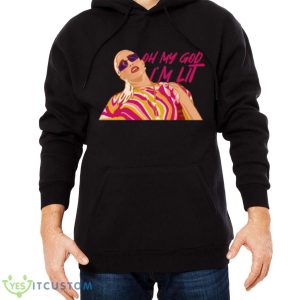 Erika Jayne The Real Housewives Of Beverly Hills Oh My God I’m Lit shirt - Men Black Hoodie