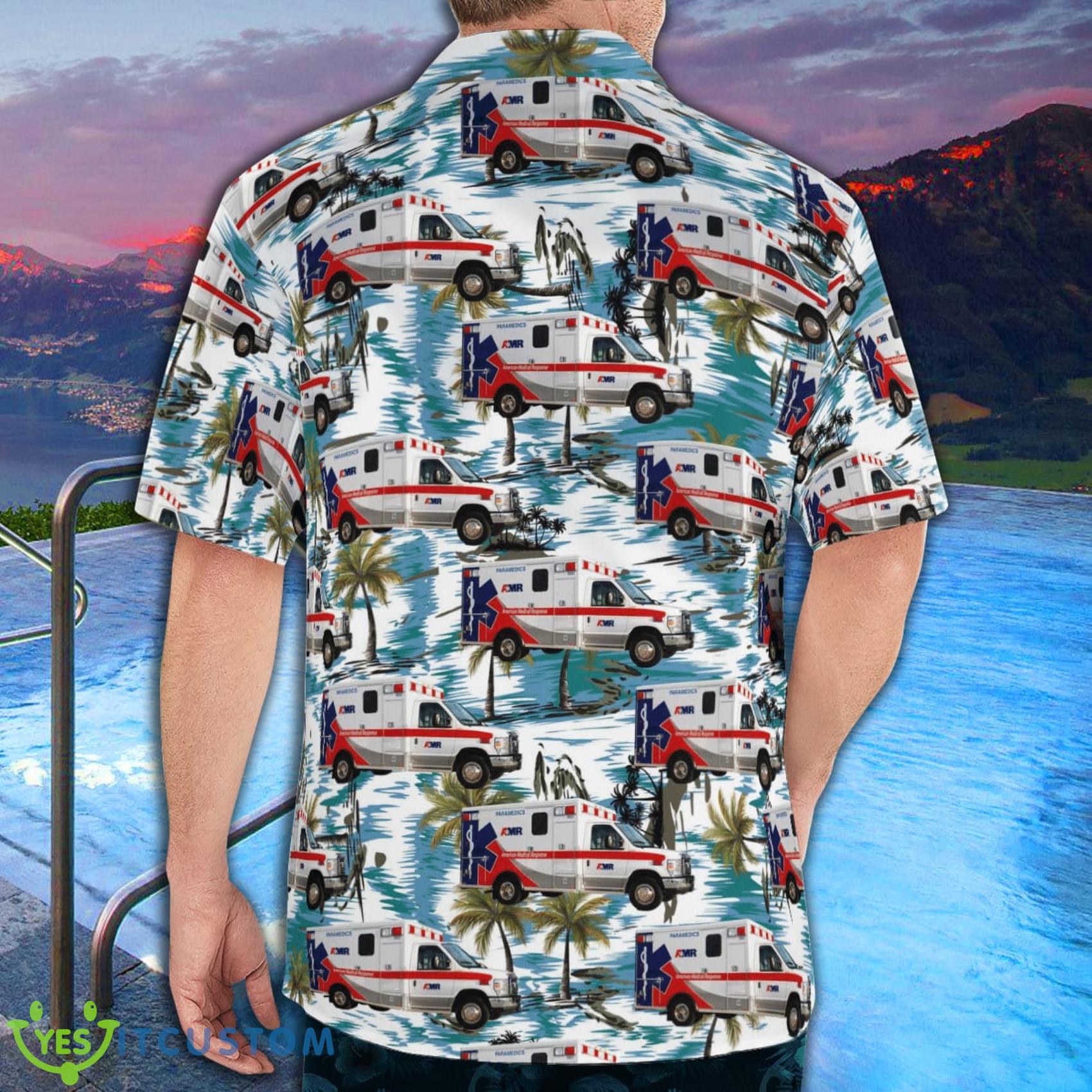 Erlanger Kentucky Amr Ambulance Summer Aloha And Beach Short 4 Erlanger Kentucky Amr Ambulance Summer Aloha And Beach Short Product Photo 4