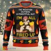 Fairy Tail Natsu fired up Ugly Christmas Sweater Great Gift For Men Women Product Photo 1