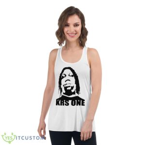 Fanart Graphic Krs One shirt - Women's Flowy Racerback Tank