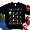 Female Runners Pulling Santa Sleigh Funny Running Ugly Christmas Sweatshirt - Female Runners Pulling Santa Sleigh Funny Running Ugly Christmas Sweatshirt Women Track & Field 5k Marathon Run Shirt Running Mom Girl_1