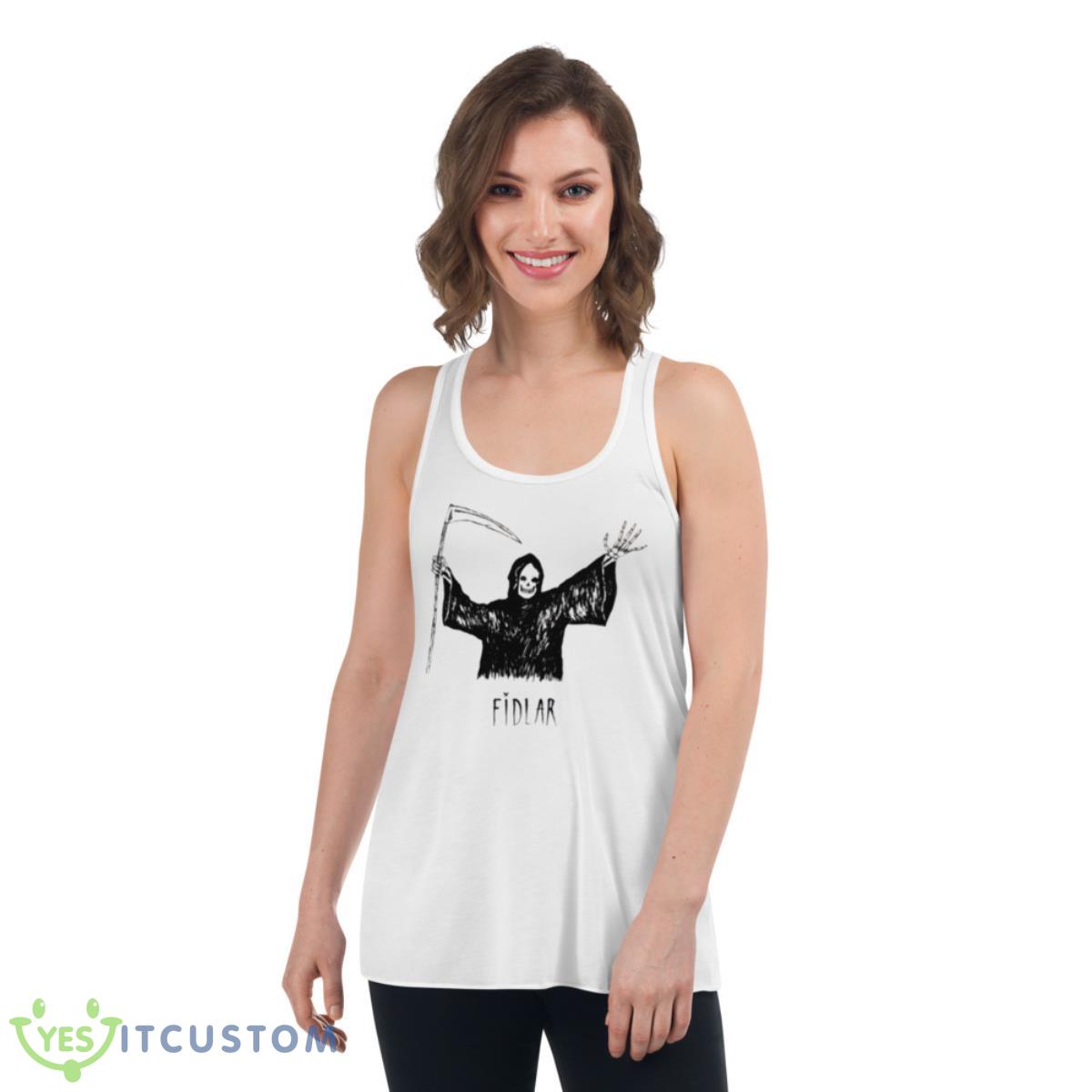 Ffidlar Funny Design shirt 4 Ffidlar Funny Design shirt - Women's Flowy Racerback Tank