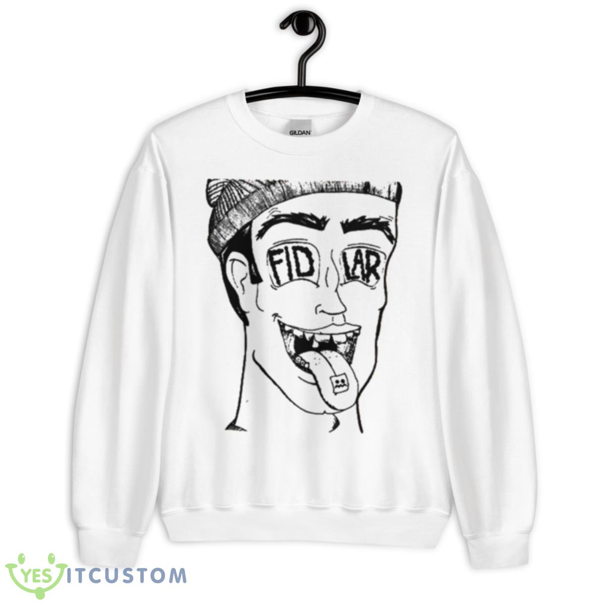 Fidlar Funny Addict shirt 2 Fidlar Funny Addict shirt - Unisex Heavy Blend Crewneck Sweatshirt