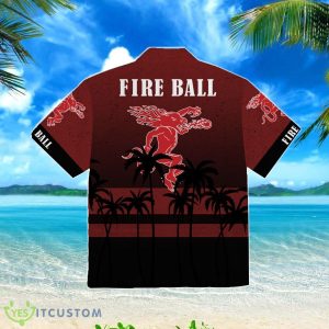 Fireball Cinnamon Whisky Hawaiian Shirt Best Gift For Men And Women Product Photo 2