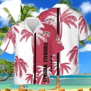 Fireball Cinnamon Whisky Hawaiian Shirt Best Gift For Men And Women Product Photo 1
