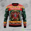 Firefighter Xmas Funny Christmas Gift Xmas Ugly Christmas Sweater Product Photo 1