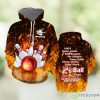 Flame Bowling All Over Print 3D Hoodie Cute Gift Product Photo 1