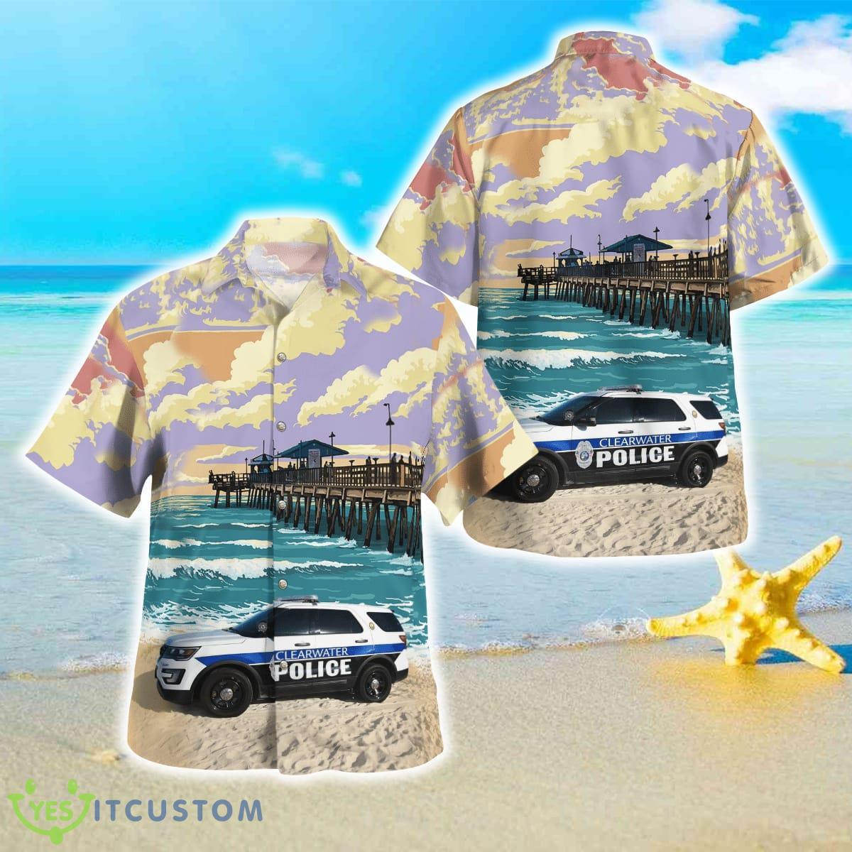 Florida, Clearwater Police Department Hawaiian Shirt Best Style For Men Women 2 Florida, Clearwater Police Department Hawaiian Shirt Best Style For Men Women Product Photo 1