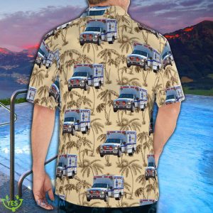 Florida Collier County Ems Summer Aloha And Beach Short 5 Florida Collier County Ems Summer Aloha And Beach Short Product Photo 2