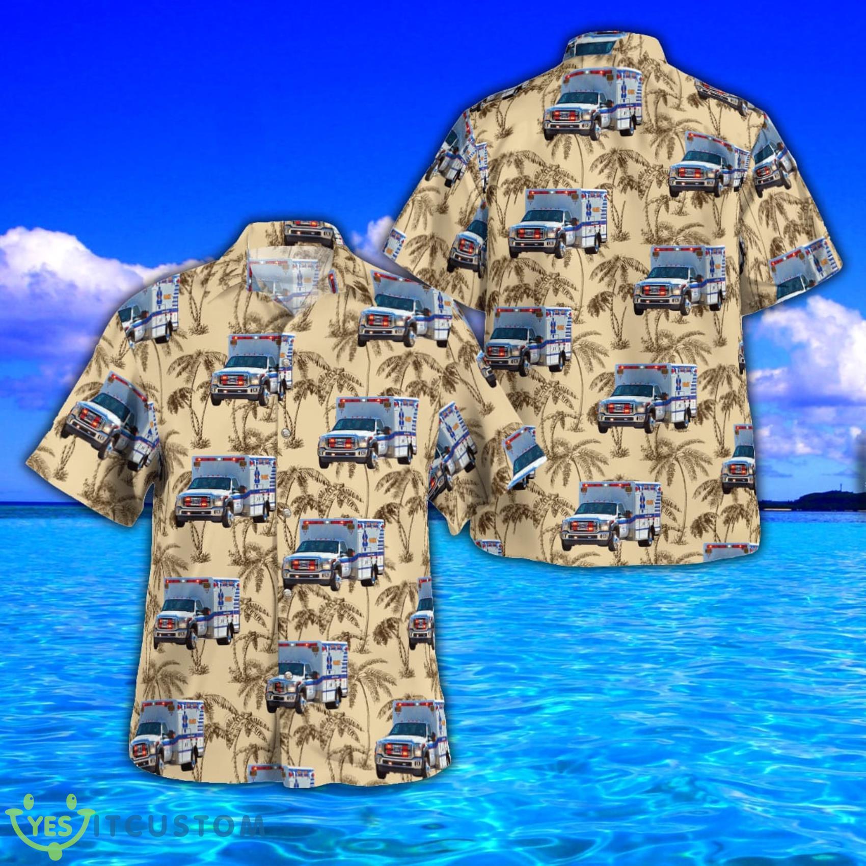 Florida Collier County Ems Summer Aloha And Beach Short 8 Florida Collier County Ems Summer Aloha And Beach Short Product Photo 1