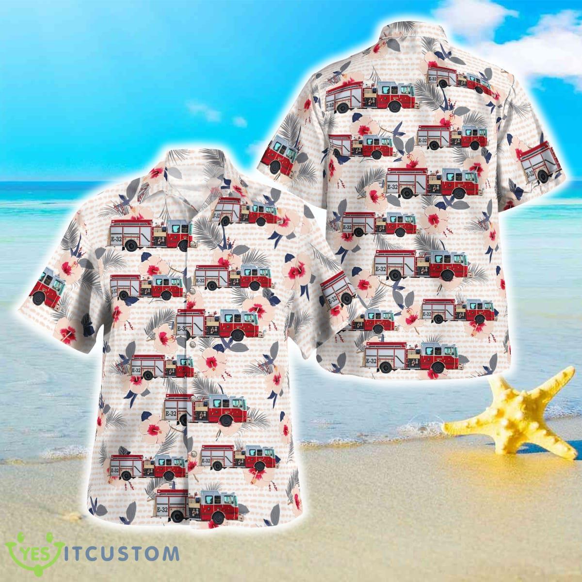 Florida, Crescent City Fire Department - Station 3 Hawaiian Shirt Best Style For Men Women 2 Florida, Crescent City Fire Department - Station 3 Hawaiian Shirt Best Style For Men Women Product Photo 1