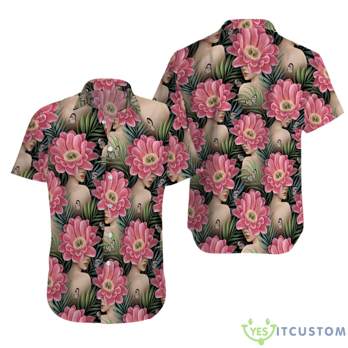 Flower Head Summer Hawaiian Shirt 7 Flower Head Summer Hawaiian Shirt - Flower Head Summer Hawaiian Shirt, Cool Aloha Beach Shirt, Funny Flower Summer Shirt, Summer Party Shirt, Summer Vacation Shirt ChMAW763_2