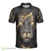 For God Has Not Given Us Christian Jesus Lion 3D Polo Shirt Gift For Men And Women - For God Has Not Given Us Polo Shirt, Christian Polo Shirt, Jesus Lion Polo Shirt, Jesus 3D Shirt, Polo shirts for men, Gift For Christian_3