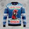 Funny Chicken I Can't Only Please One Person A Day Ugly Christmas Sweater Christmas Gift Product Photo 1