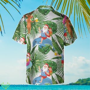 Funny Santa Claus Tropical Christmas Hawaiian Shirt Best Gift For Men And Women Product Photo 2