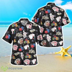 Gambling Poker Hawaiian Shirt Great Style For Men And Women Product Photo 1