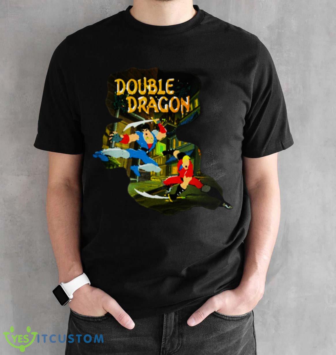 Game Scene Design Double Dragon shirt 2 Game Scene Design Double Dragon shirt - Black Unisex T-Shirt
