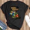 Game Scene Design Double Dragon shirt - Black T-Shirt