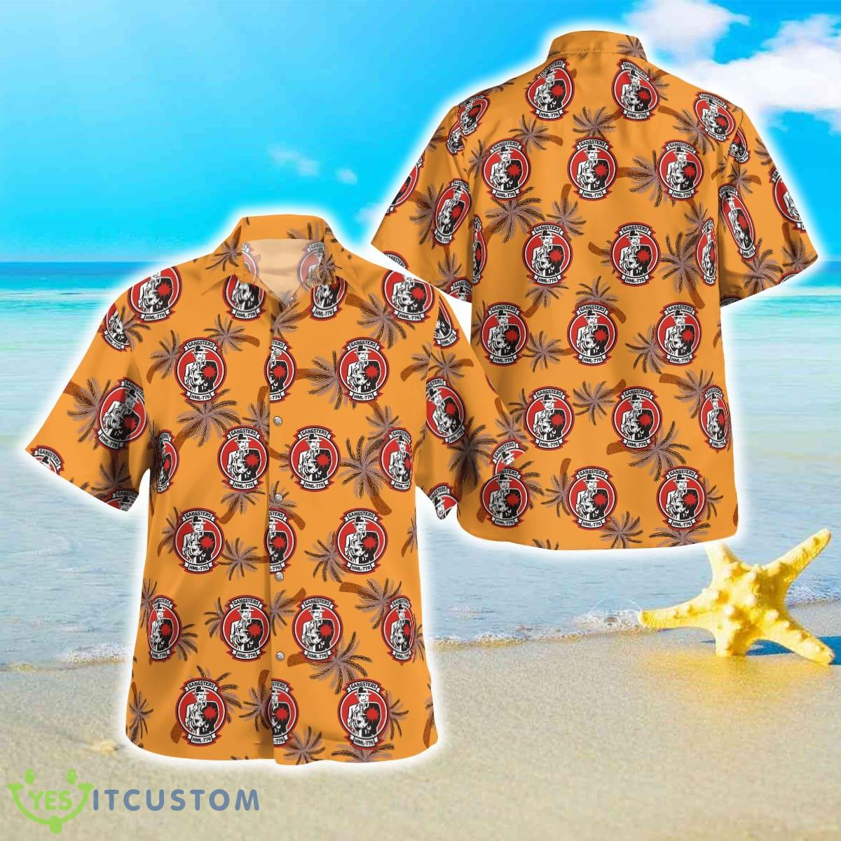 Gangsters In Yellow Pattern Hawaiian Shirt Best Style For Men Women 2 Gangsters In Yellow Pattern Hawaiian Shirt Best Style For Men Women Product Photo 1