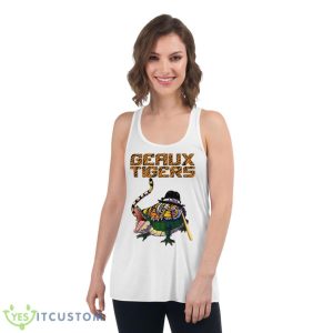 Geaux Tigers Baseball Champions 2023 Beat Gators Shirt - Women's Flowy Racerback Tank