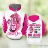 Gemini Girl All Over Print 3D Hoodie Product Photo 1