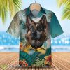 German Shepherd All Print 3D Hawaiian Shirt For Men Women Product Photo 1