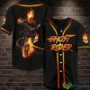 Ghost Rider Superhero Marvel Comics Baseball Jersey Shirt For Men And Women Sport Fans Product Photo 1