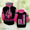 Gnomes Support Squad Pink Breast Cancer All Over Print 3D Hoodie Men And Women Gift Product Photo 1
