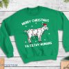 Goat Santa Sweatshirt Men And Women Gift Christmas - Goat Santa Sweatshirt, Merry Christmas Ya Filthy Humans Shirt, Goat Long Sleeve, Funny Goat Christmas Clothes, Goat Lover, Farmer Gift_1