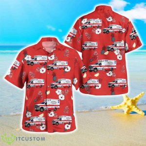 Goshen, Massachusetts, Highland Ambulance EMS Hawaiian Shirt Best Style For Men And Women Product Photo 1