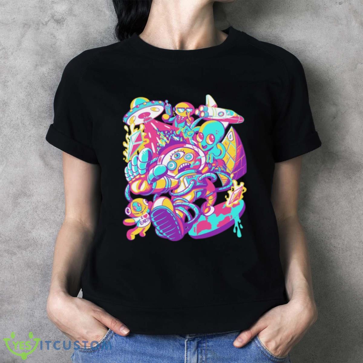 Grafiti Colored Theodd1sout Shirt 2 Grafiti Colored Theodd1sout Shirt Product Photo 2