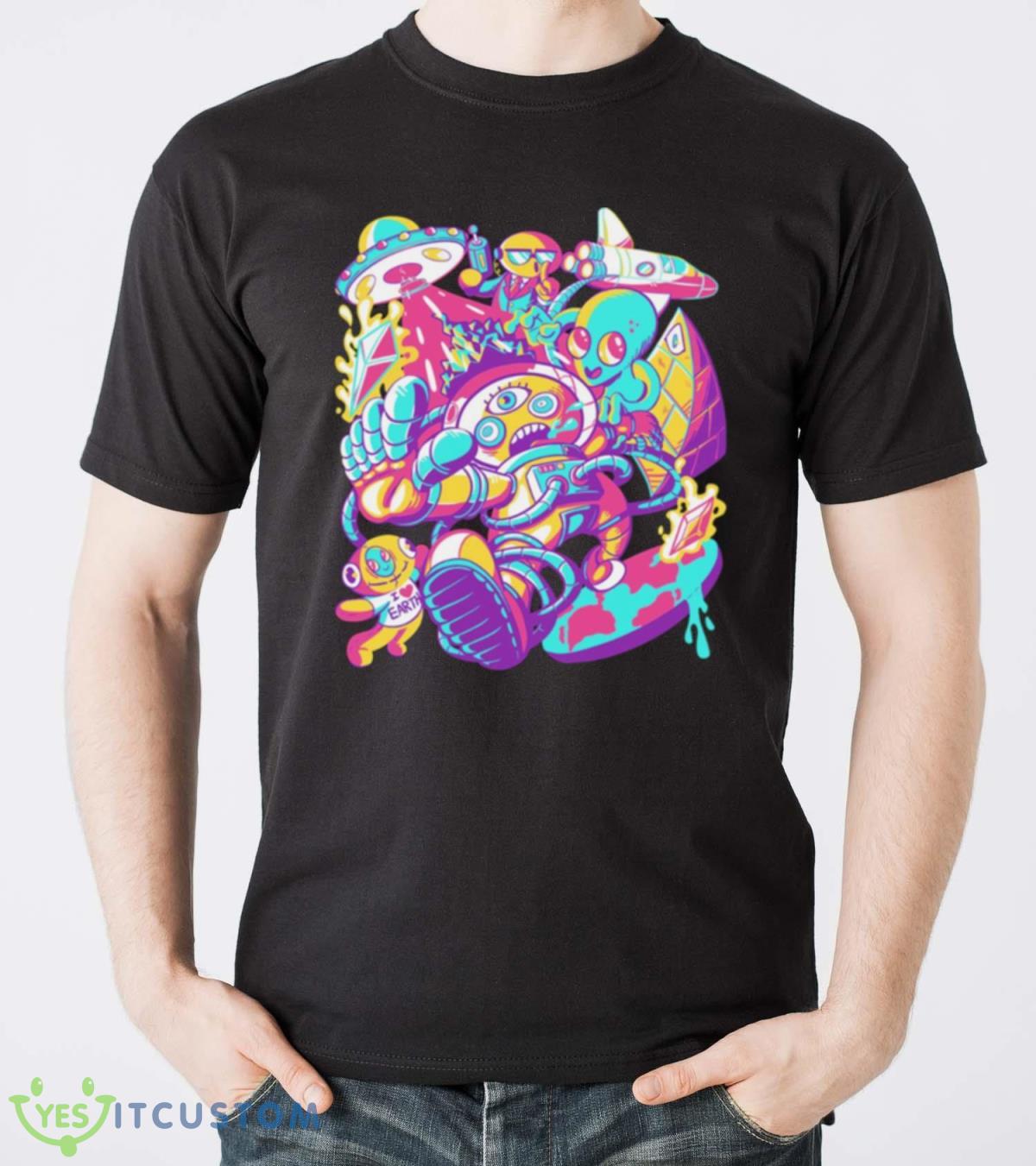 Grafiti Colored Theodd1sout Shirt 4 Grafiti Colored Theodd1sout Shirt Product Photo 4